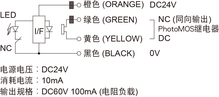 CNC旋盤・専用機用 有線式タッチプローブ[K2Aシリーズ]の回路図